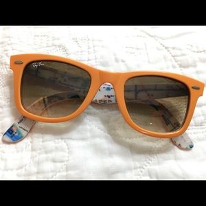 Ray ban sunglasses- NYC subway limited edition
